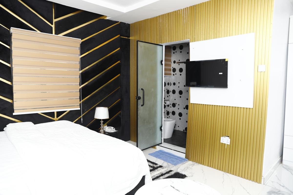 Hotel Room Background Image